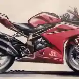 Begini Desain Sketsa Honda CBR250RR, Mulai Dari Nol