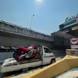 Motor Sport Aprilia Terbaru Tertangkap Kamera di Jakarta