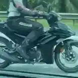 Yamaha MX King Terbaru Tertangkap Kamera Sedang Uji Coba