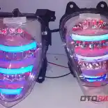 Anda Pemilik Yamaha Fino Dan Honda Scoopy? Coba Jajal Stop Lamp Aftermarket Ini