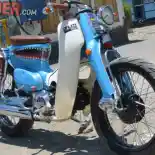  Modifikasi Honda C70 1979, Ogah Pilih Yang Muda