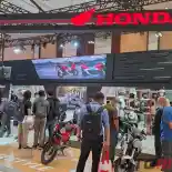 Suasana Booth Honda di IMOS 2022, 27 Unit Motor Dipajang