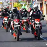 S'PONG, Komunitas Motor Suzuki Pulogadung Jelajahi Jawa Tengah