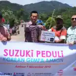 Cara Suzuki Jalankan Misi Kemanusiaan Pasca Gempa