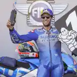 Bukan Marquez, Alex Rins Sebut Ingin Kalahkan Rekan Satu Timnya