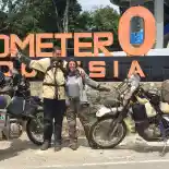 Suami Istri Ini Bawa Suzuki DR650 Keliling Dunia