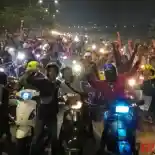Menjelang Ramadhan, Ratusan Bikers Ramaikan Tangerang Night Ride Vol-8