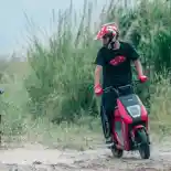 Honda U-Be Cross, Skuter Off-Road Seharga Rp 11 Jutaan