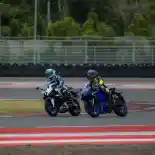 Yamaha Hadirkan Sensasi Test Ride Aerox Alpha, R25, dan MT-25 di Sirkuit Mandalika