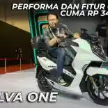 VIDEO: Alva One, Motor Listrik Bertampang Skutik Maxi