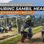VIDEO: Aprilia SR-GT Sport 200 | Touring dan Explore Desa Kiara Sari