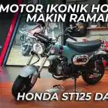 VIDEO: Honda ST125 Dax Tampil Perdana di GIIAS 2022 - First Impression
