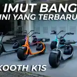 VIDEO: Datang Lagi! Skooth K1S 2021 Dapat Fitur Baru - Review dan First Ride | OtoRider