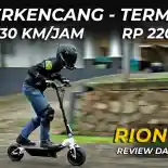 VIDEO: Escooter Terkencang Di Dunia - Rion RE90 Review dan First Ride - Indonesia | OtoRider