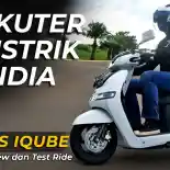 VIDEO: TVS iQube Review dan Test Ride | OtoRider