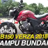 Video Test Ride All New Honda CB150 Verza