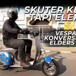 VIDEO: Vespa Sprint Modifikasi Elektrik Karya Elders Garage | OtoRider