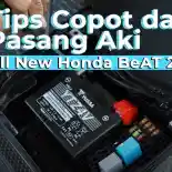 VIDEO: Tips Copot dan Pasang Aki All New Honda BeAT 2020 | Cinematic - Indonesia | OtoRider