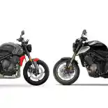 Komparasi Mesin Triumph Trident 660 vs Honda CB650R, Kencang Mana?