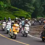 Puluhan Bikers Ramaikan TVS Callisto Campride 2025