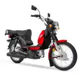 TVS XL100 Hadir dengan Grafis Baru Warna Merah, Harga Rp 14,7 Juta