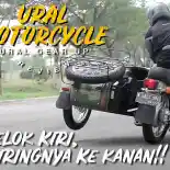 Ural Gear Up Video Review, Motor Belok Kiri Miringnya Malah ke Kanan!