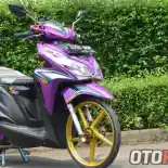 Modifikasi Honda Vario 125 2014, Warna Janda Buat Kontes Modifikasi Honda Vario 125 2014, Warna Janda Buat Kontes