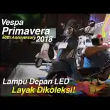 Bagaimana Impresi Pertama Vespa Primavera 50th Anniversary? Langsung saja Disimak