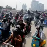 Kemeriahan Indonesia Vespa Day Yang Terekam Dalam Foto