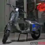 Konversi Vespa Klasik Jadi Tenaga Listrik di Elders Garage, Sudah Bisa Fast Charging?