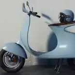 Cantik! Perancang Italia Ini Meracik Vespa Klasik Pakai Mesin Listrik