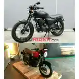 Komparasi Kawasaki W175 Cafe Vs Viar Vintech 200, Dua Motor Cafe Racer Modern