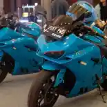 GALERI: vMove NEU Sporty, Motor Listrik Gibran yang Dipakai Saat Kampanye