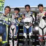 Galang Hendra Menang Race Pertama Yamaha VR46 Master Camp di Motor Ranch