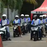Main Dealer Ini Ajarkan Safety Riding Pada Para Pencari Berita