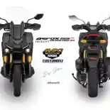 Desain Aerox Facelift Beredar di Social Media, Bukti Konsumen Yamaha Butuh Lawan ADV150?