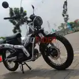 FOTO: WMOTO Porter 125, Detail Motor Bebek Bergaya Petualang