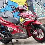 Modifikasi Yamaha Aerox 155 VVA Siap Kontes Modifikasi Yamaha Aerox 155 VVA Siap Kontes