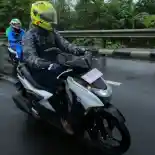 Adu Kencang TVS NTORQ 125 Race XP vs Yamaha Gear 125, Unggul Siapa?