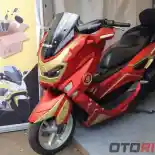 Yamaha NMax Custom Body Kit Iron Man, Apa Saja Perubahannya?