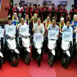 Yamaha Berikan 9 Donasi Unit Motor SMK Di Sumatera Barat Dan Meresmikan Kelas Khusus Yamaha