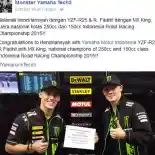 Duet Rider Monster Yamaha Tech3 Beri Selamat Pada Juara Nasional Indonesia