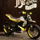 Inspirasi Modifikasi, Yamaha XSR 155 Berubah Tampang Jadi Supermoto Inspirasi Modifikasi, Yamaha XSR 155 Berubah Tampang Jadi Supermoto