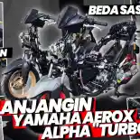 VIDEO: Bedah Yamaha Aerox Alpha "Turbo" 2025 Dibanding Generasi Sebelumnya | Otorider