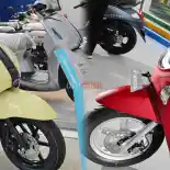 Yamaha Fazzio VS Honda Scoopy, Duel Skuter Retro Rp 22 Jutaan