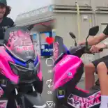 Yamaha NMax ‘Kawaii’ Curi Perhatian Alex Rins di Sirkuit