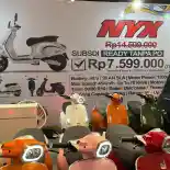 Motor Listrik Bergaya Retro ZPT NYX Hadir di GJAW 2024