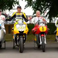 Galleri foto Livery Special Yamaha YZR-M1 Valentino Rossi di Goodwood, Ini Galerinya! 