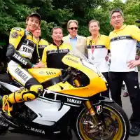 Galleri foto Livery Special Yamaha YZR-M1 Valentino Rossi di Goodwood, Ini Galerinya! 