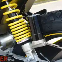 Galleri foto Intip Modifikasi Yamaha Aerox 125LC Livery 60th Yamaha